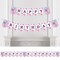 Big Dot of Happiness Beautiful Butterfly - Floral Birthday Party Bunting Banner - Party Decorations - Happy Birthday